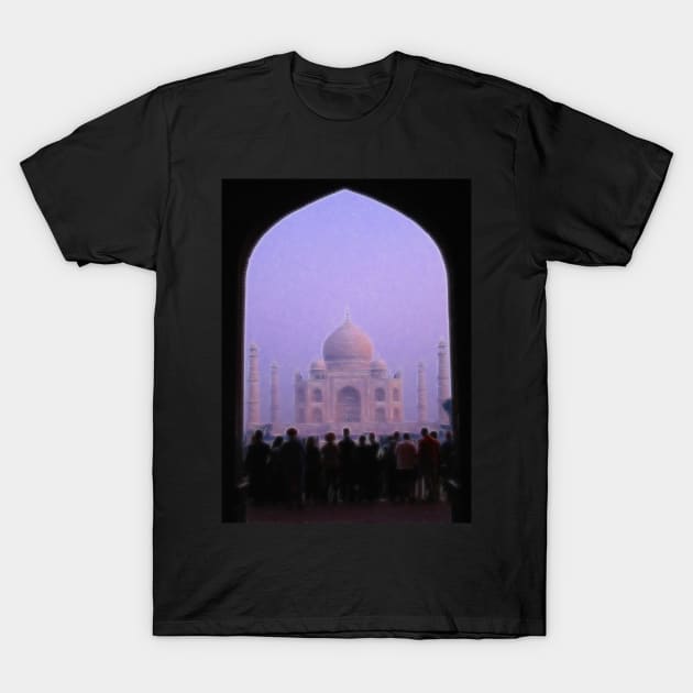 Taj Mahal. Early Morning. T-Shirt by vadim19